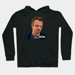 Breaking Bad - Jesse signed portrait Hoodie